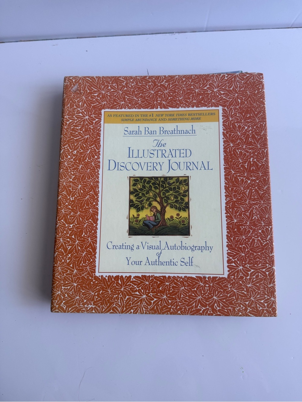 Vintage The Illustrated Discovery Journal First Edition, Sarah B Breathnach 1999